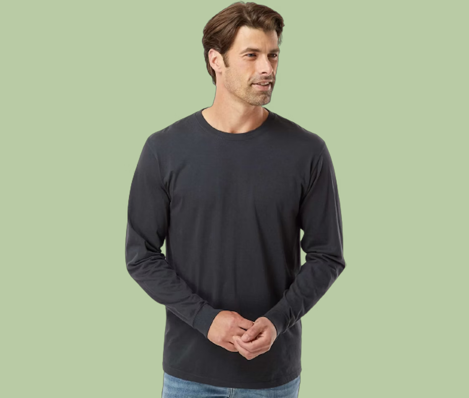 Custom printable long-sleeve t-shirts