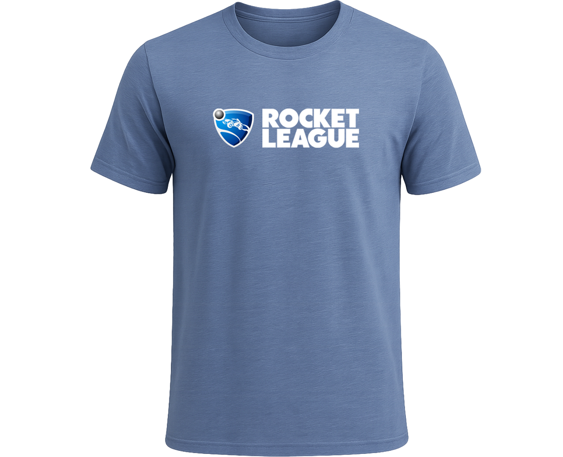 Custom printed t-shirt for Rocket League